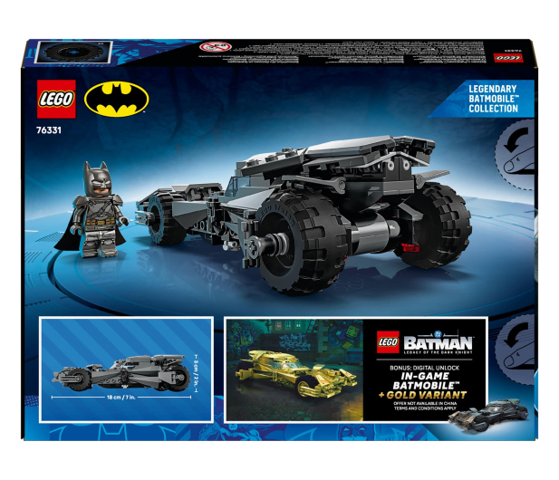 LEGO SUPER HEROES 76331 Batmobil™ z filmu Batman v Superman™ - 1488457 - zdjęcie 10